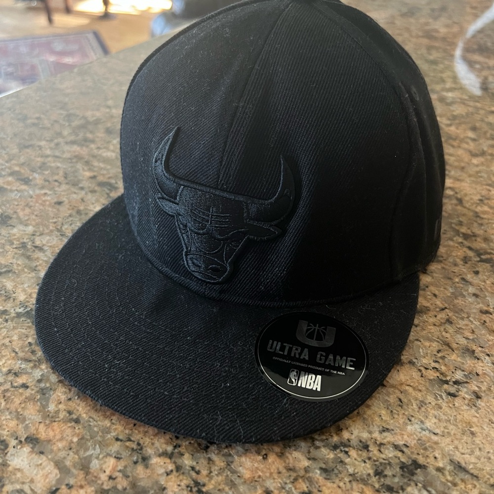 Chicago Bulls Ultra Game NBA Black Cap